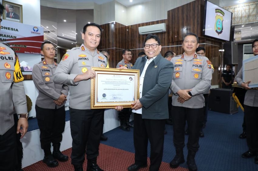 Polres Pelabuhan Belawan Raih Predikat A dari Ombudsman RI