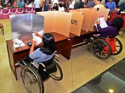 Hanya Alat Bantu Untuk Tunanetra per TPS, KPU Sumut Tak Sediakan Surat Suara Khusus Penyandang Disabilitas