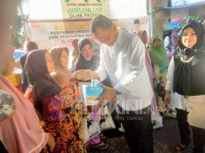 Sejak Oktober, Azmi Yuli Salurkan Bantuan Susu Protein kepada Lansia di Sergai dan Tebing Tinggi