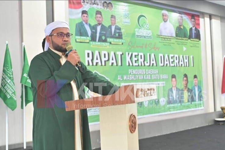 Rakerda PD Al-Washliyah Batubara, Dedi Iskandar Batubara : Fokus di Garis Perjuangan