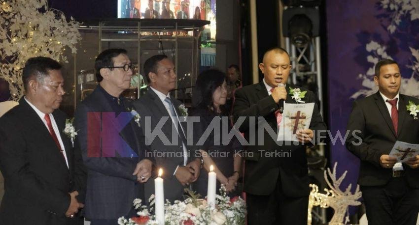 Menkumham Yasonna Laoly Hadiri Perayaan Natal Keluarga Besar Kanwil Kemenkumham Sumut