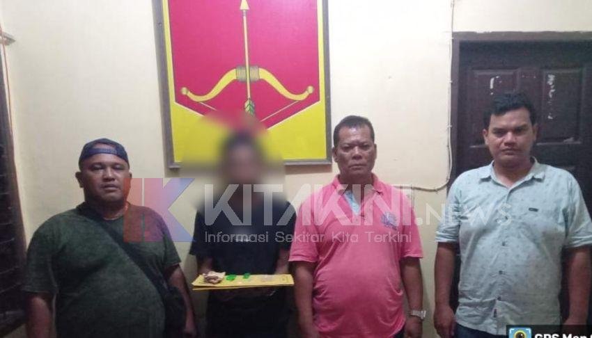 Polsek Hutaimbaru Ringkus Seorang Pengedar Sabu-Sabu