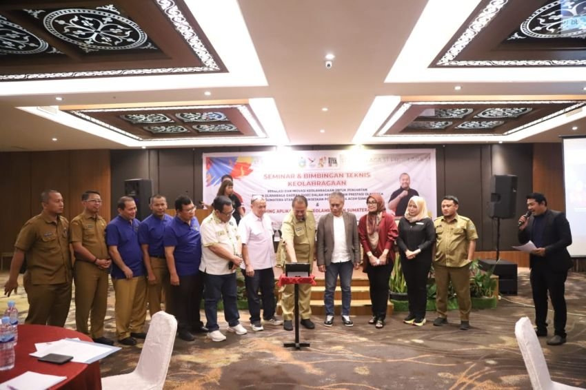 Aplikasi Siprolaga Diluncurkan Pj Gubsu Hassanudin: Untuk Pengembangan Olahraga dan Penghargaan pada Atlet