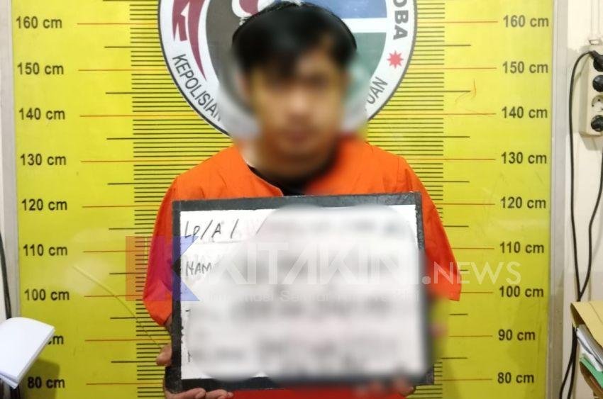 Simpan Sabu Dalam Dompet, Pria Ini Berkeringat Saat Diamankan