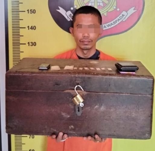 Simpan Sabu Dalam Peti, Oknum Honorer Diamankan Polsek Padang Bolak