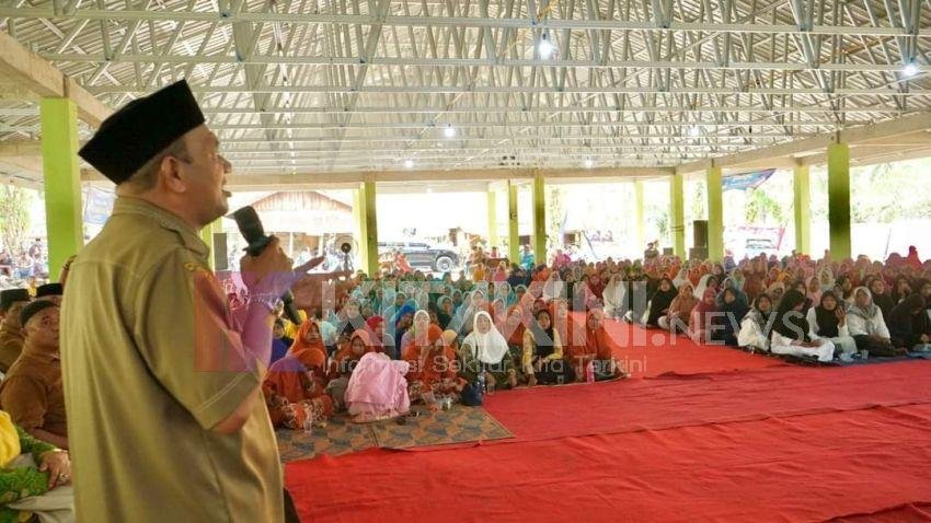 Ribuan Warga Seibingai Hadiri Pengajian Akbar Al-Hidayah bersama Bupati Langkat