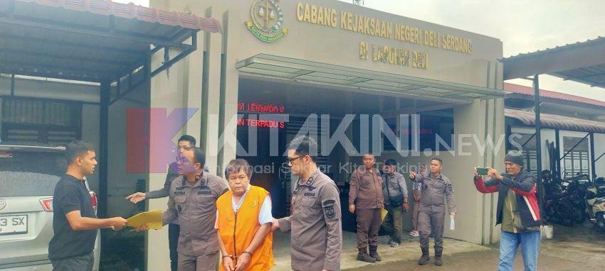Cabjari Labuhan Deli Tangkap Buronan DPO Korupsi Dana Retribusi Sampah Percut Sei Tuan