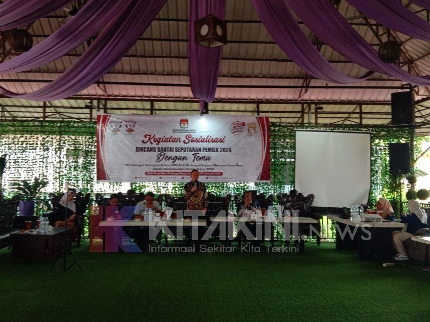 Bincang Santai, KPU Padangsidimpuan Ajak Media Kawal Pemilu 2024