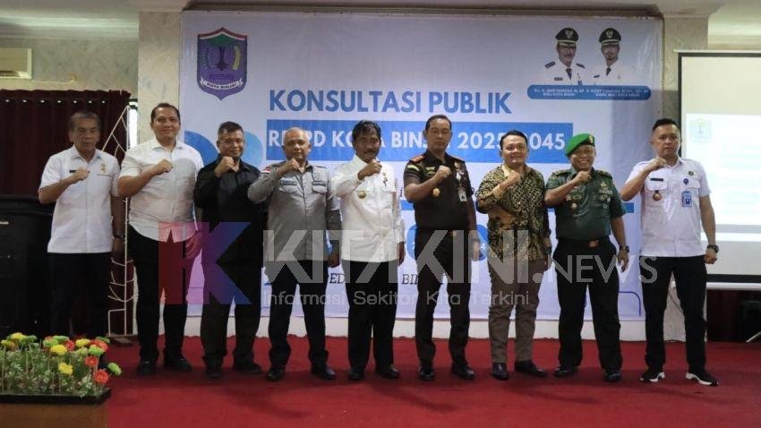 Susun Rancangan Awal RPJPD 2025-2045, Pemko Binjai Gelar Forum Konsultasi Publik