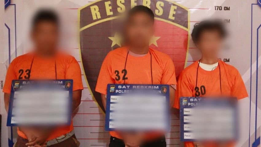 Congkel Rumah, Tiga Pria Ditangkap di Pematangsiantar