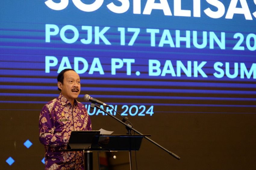 Hassanudin Minta Bank Sumut Segera Terapkan POJK 17 Tahun 2023