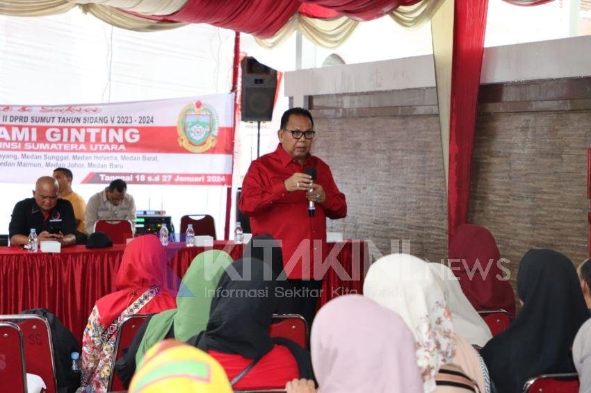 Reses di Medan Barat, Baskami Terima Aspirasi Warga Penghuni Rumah Dinas PTPN II