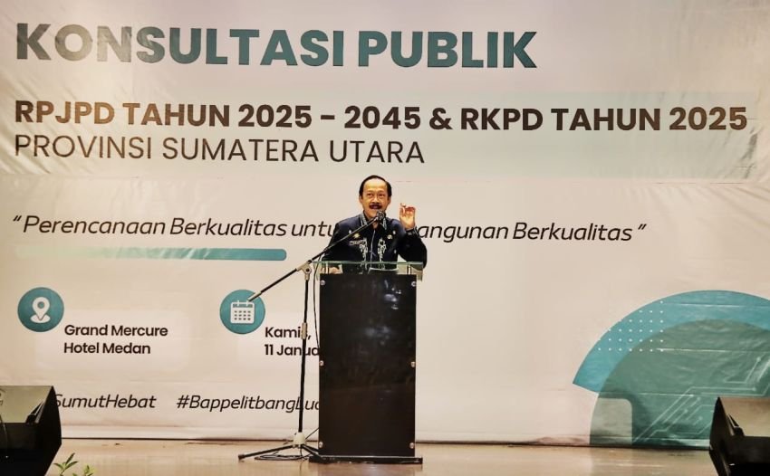 RPJPD Sumut 2025 &ndash; 2045 Diharapkan Selaras Dengan Visi Indonesia Emas