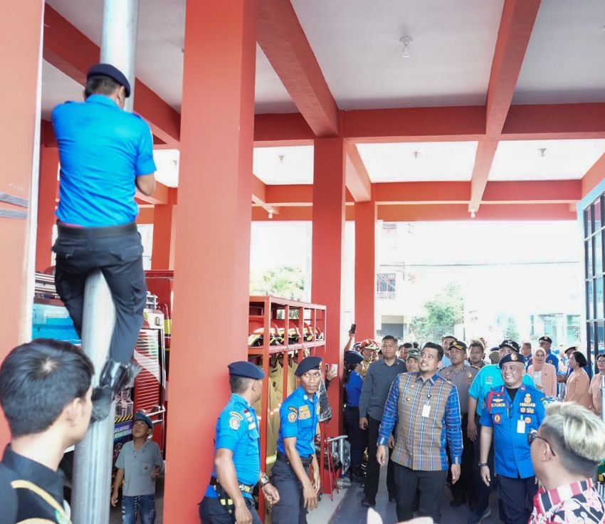 Kantor Pemadam Kebakaran Kini Ada di Medan Tembung dan Helvetia