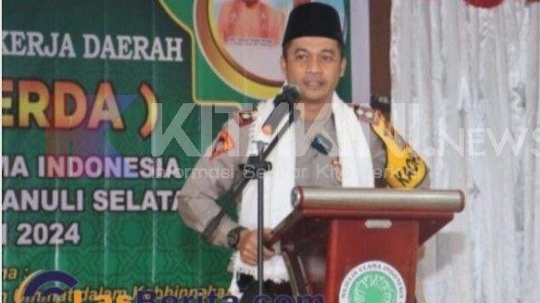 Wujudkan Kamtibmas Jelang Pemilu, Kapolres Tapsel Mohon Dukungan Dari Ulama