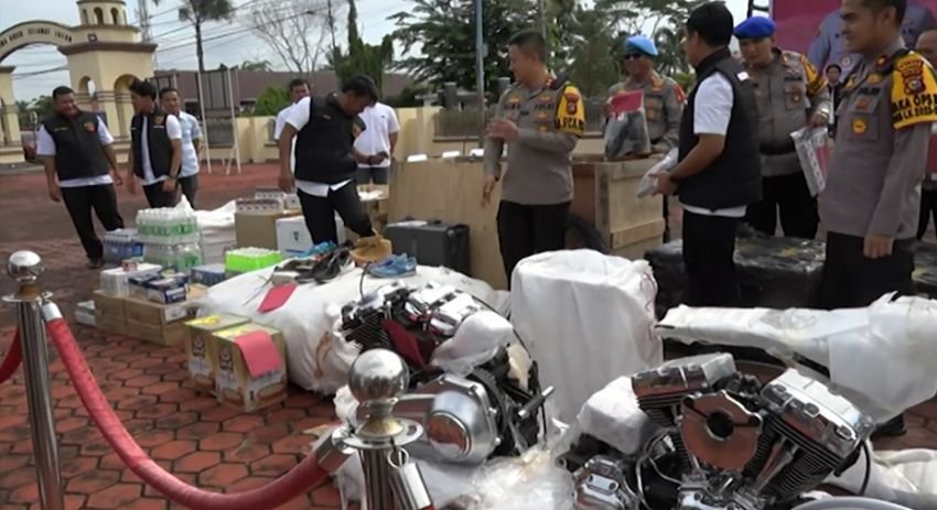 Polres Bengkalis Gagalkan Penyeludupan Barang Senilai Rp5 Miliar Tujuan Pekanbaru