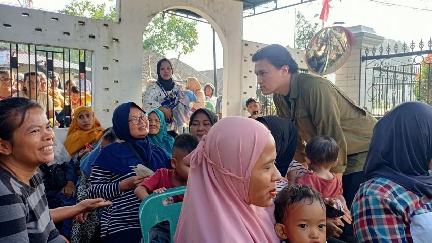 Caleg PSI DPRD Medan Dapil III, Reinhart Buka Dialog dengan Masyarakat