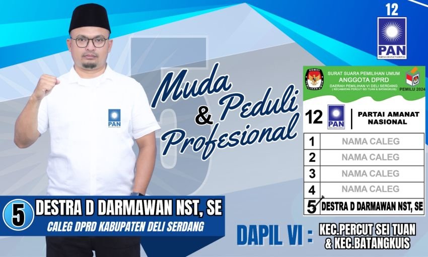 Caleg PAN DPRD Deliserdang, Destra Darmawan: Dialog Mengenal Masyarakat