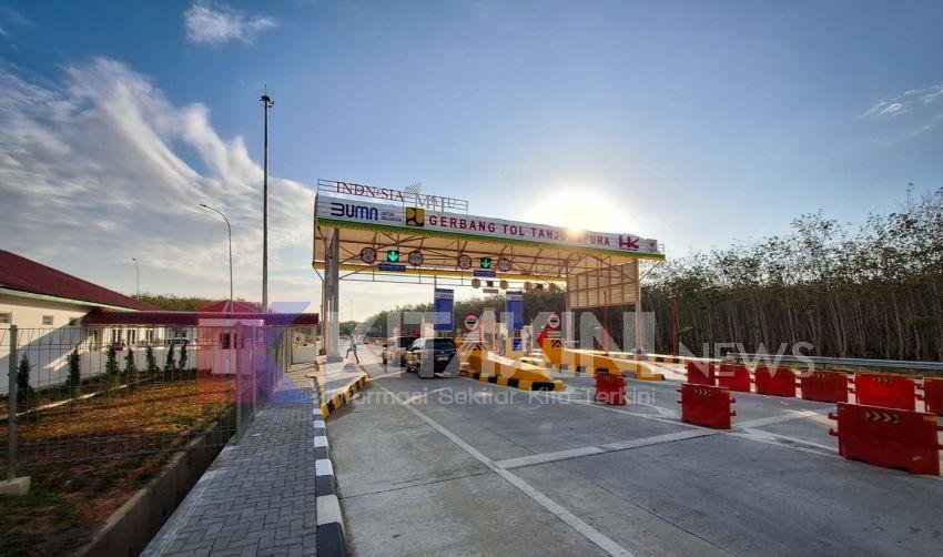 Tiga Hari Beroperasi, 8 Ribu Kendaraan Lintasi Gerbang Tol Tanjungpura