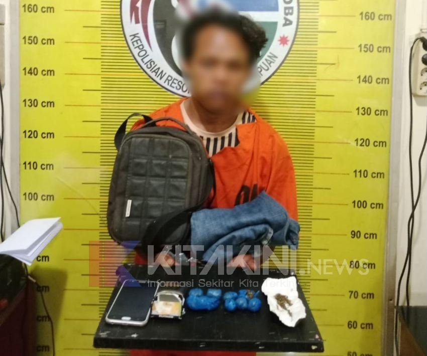 Kedapatan Bawa Ganja, Warga Aek Tuhul Diamankan Polisi