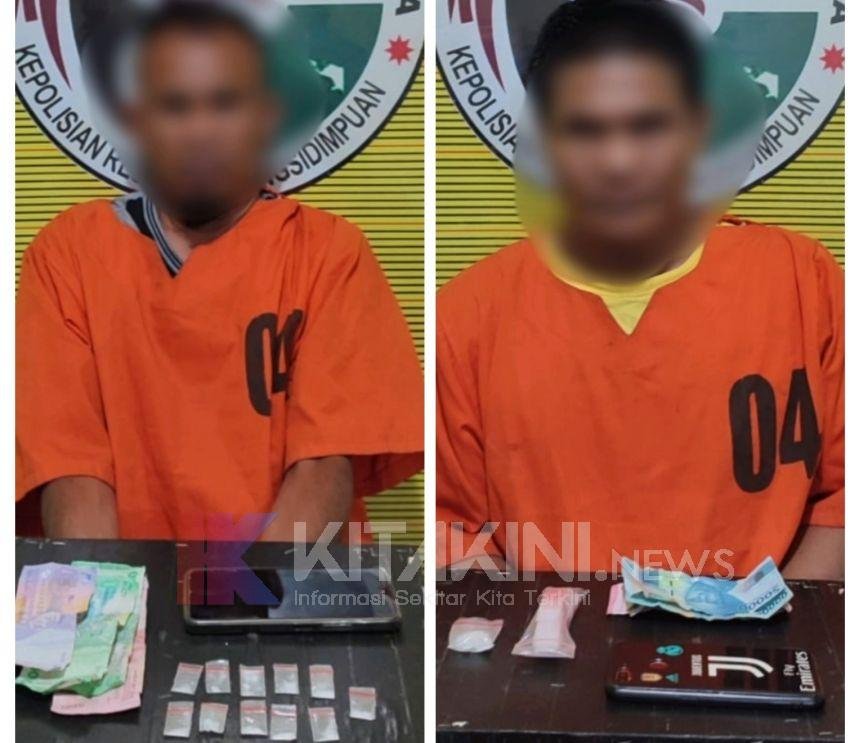 Tak Mau Sendirian, Pengedar Sabu di Kampung Marancar Padangsidimpuan Seret Rekannya