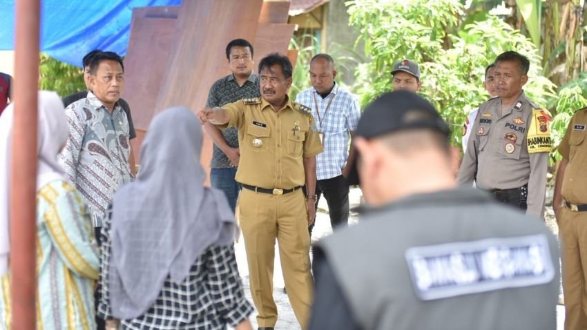 Pastikan Kesiapan Pemilu 2024 Walikota Kunjungi Lokasi TPS di Kota Binjai