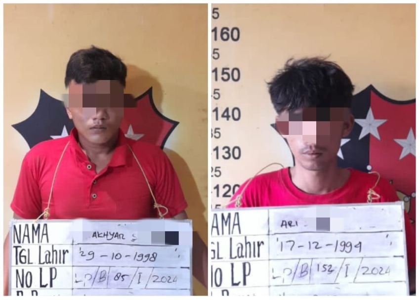 Polsek Medan Labuhan Tangkap Dua Pelaku Curanmor