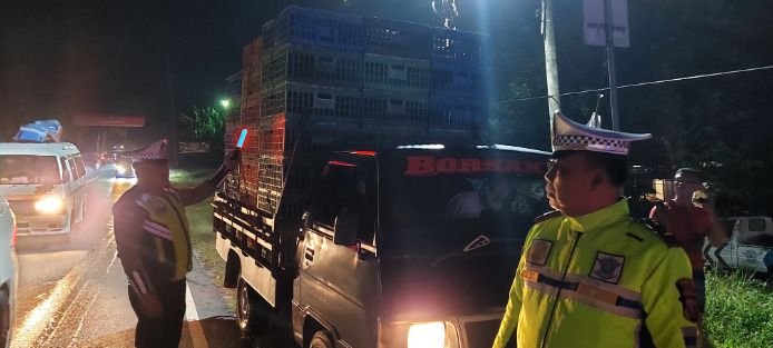 Satlantas Polres Simalungun Gelar Patroli Dialogis Pasca Pemilu 2024