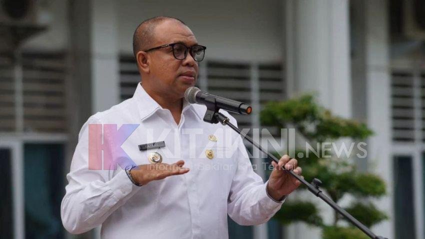 Pimpin Apel Perdana, Faisal Hasrimy Terapkan 4 Prinsip Jadi ASN Berkualitas