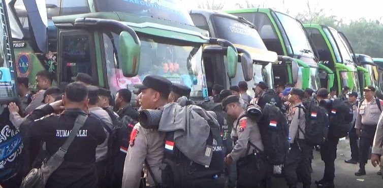 Poldasu Kerahkan 12.908 Personel ke Pulau Nias Amankan Pemilu 2024