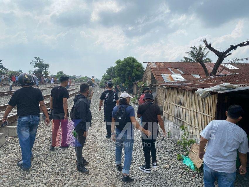 Polrestabes Medan Gerebek Basis Narkoba dan Judi Pinggiran Rel Tembung