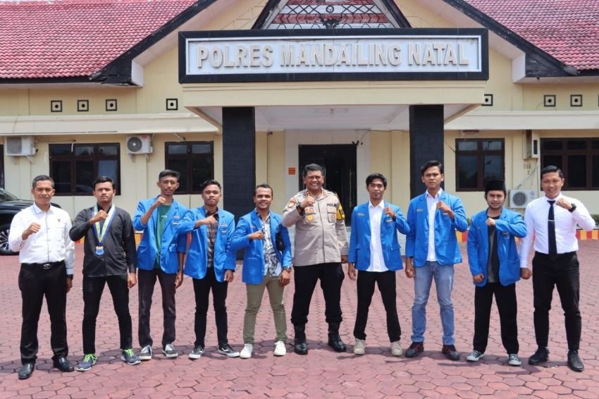 Kapolres Madina Terima Audensi PMII