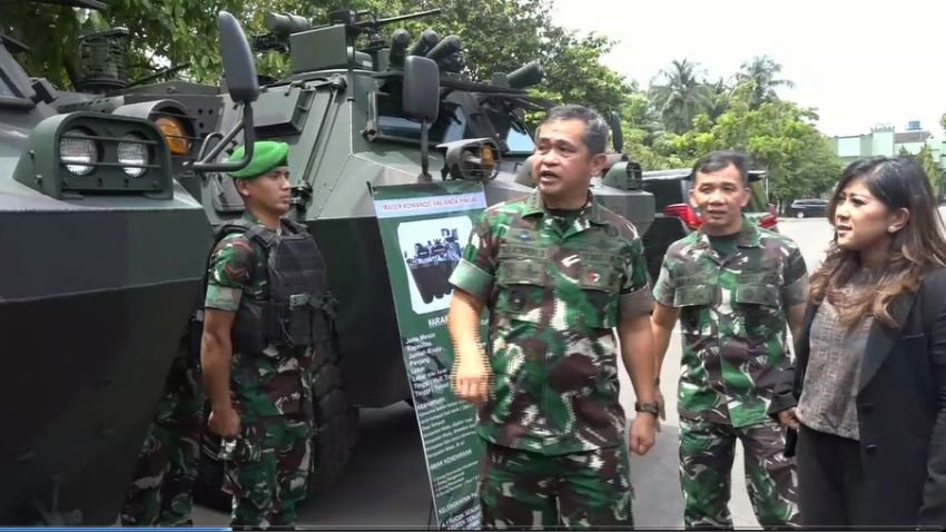 Kodam I BB, Terima 8 Panser Anoa untuk Pengamanan Pemilu