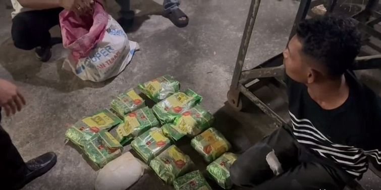 Poldasu OTT Kurir 13 Kg Sabu di Perbatasan Aceh-Sumut