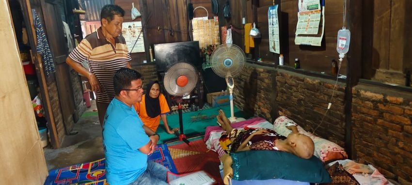 Warga Sidimpuan Marianun Pulungan Penderita Kanker Serviks Butuh Uluran Tangan