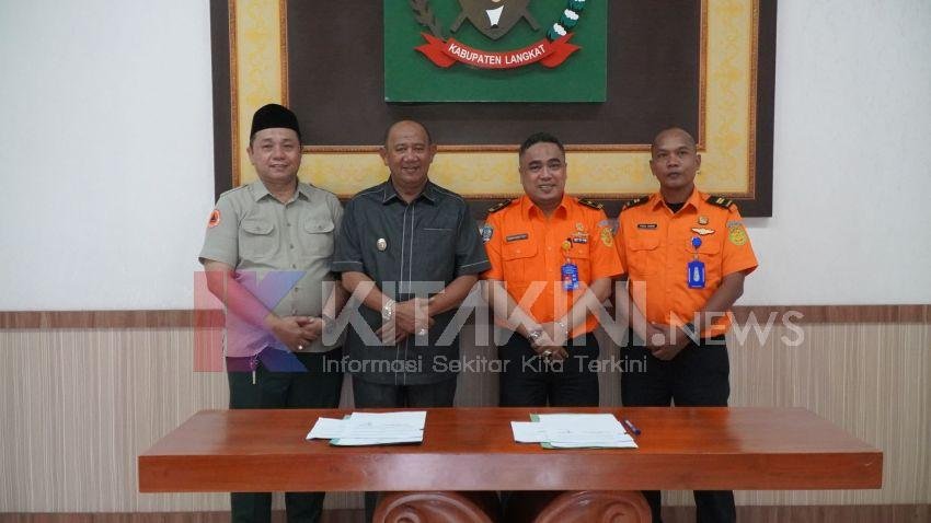 Plt Bupati Syah Afandin Hibahkan Tanah Pemkab Langkat Untuk Bangun Balai Diklat Basarnas