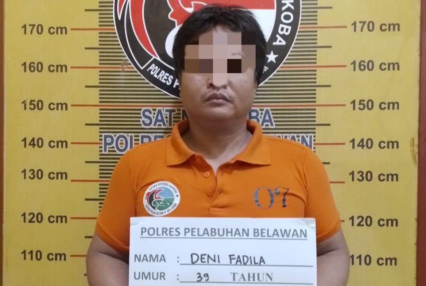 Bersihkan Narkoba di Desa Helvetia, Polres Pelabuhan Belawan Tangkap Penjual