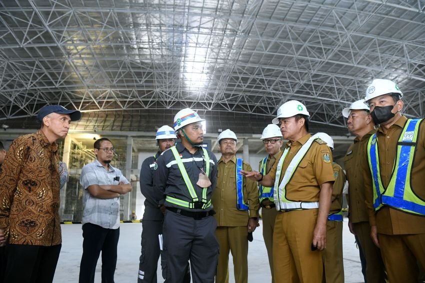 Tinjau Venue PON 2024, Hassanudin Pastikan Selesai Tepat Waktu