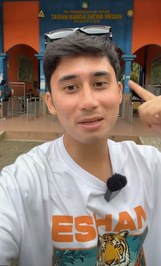 Alshad Ahmad Sambangi Medan Zoo,&nbsp; Donasikan Vitamin untuk Harimau