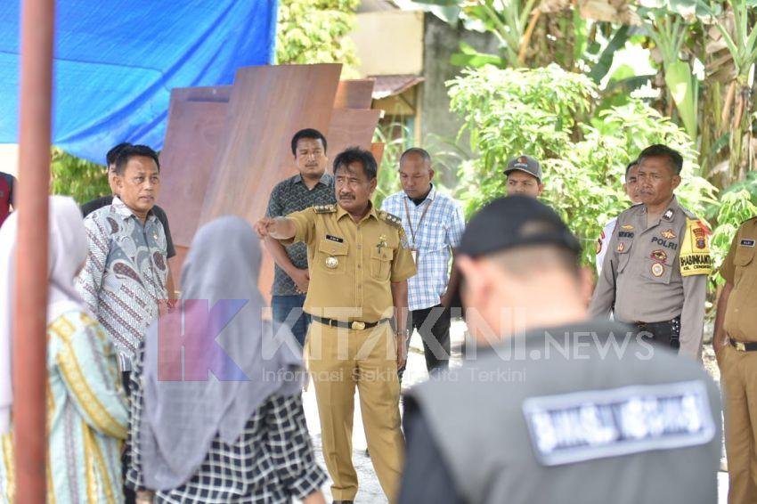 Pastikan Kesiapan Pemilu 2024, Walikota Kunjungi Lokasi TPS di Kota Binjai