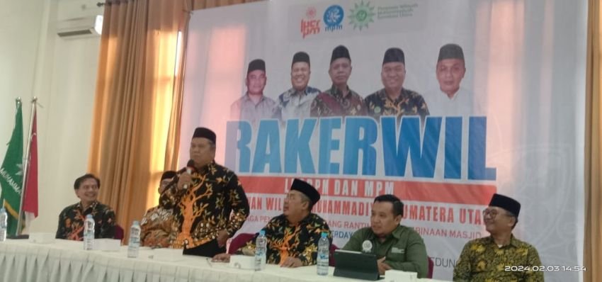 Rakerwil LPCRPM dan MPM Muhammadiyah Sumut di Medan
