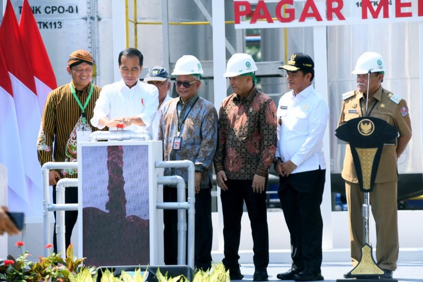 Jokowi Resmikan Pabrik Minyak Makan Merah, Hassanudin Sambut Baik Hilirisasi Berbasis Rakyat di Sumut