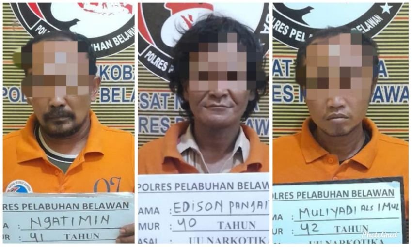 Polisi Tangkap 3 Pelaku Tindak Pidana Narkoba
