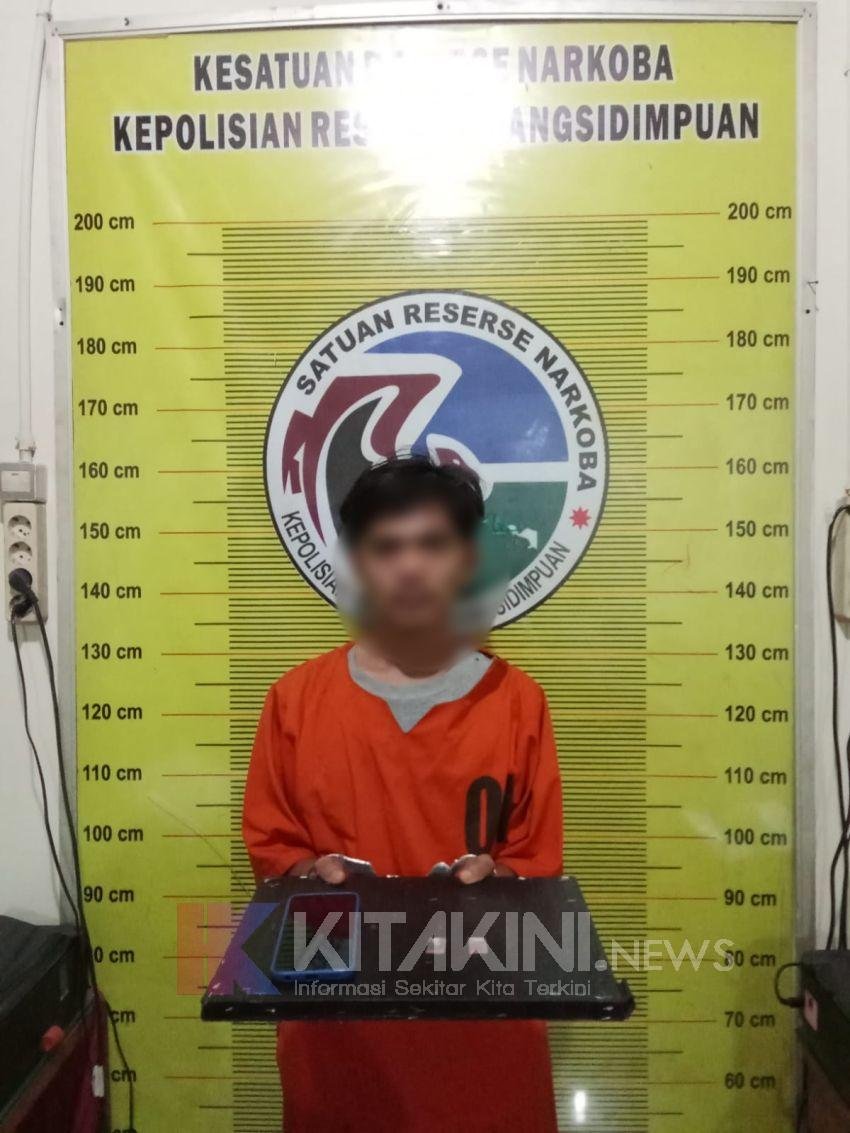 Nyamar Jadi Pembeli, Polisi Ringkus Pengedar Sabu di Sidimpuan