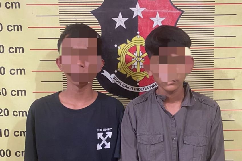 Polsek Hamparan Perak Tangkap 2 Remaja Pelaku Aksi Tawuran