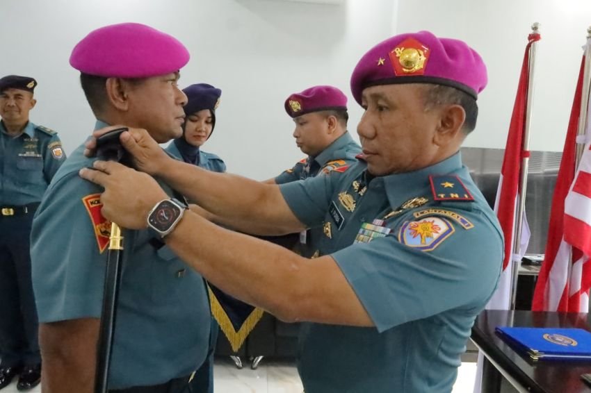 Danlantamal Pimpin Sertijab Wadanlantamal I