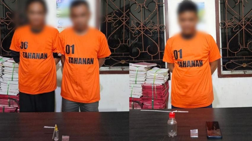 Pesta Sabu di Hotel, 3 Warga Simalungun Diciduk