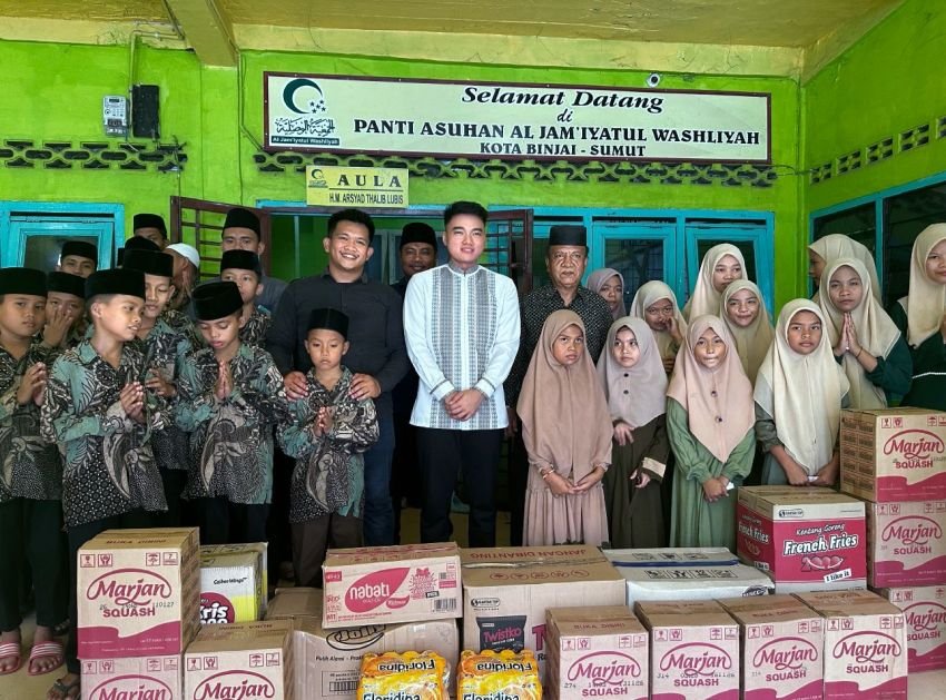 Safari Ramadhan, Ricky Anthony Berbagi Berkah Kepada Anak Yatim