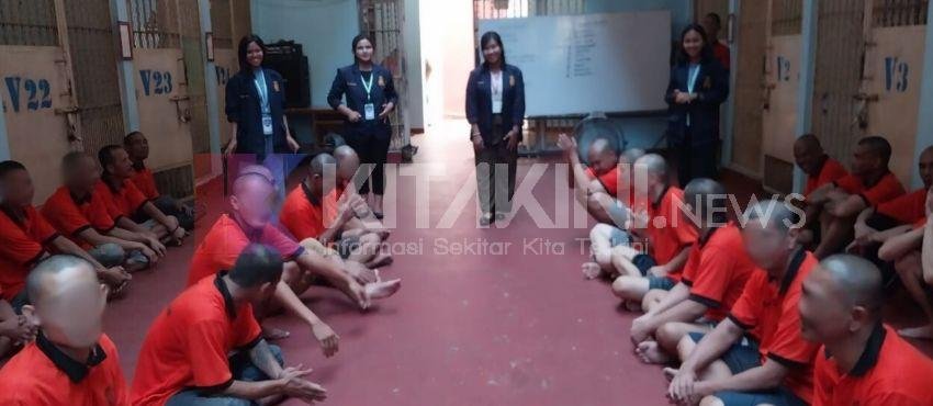 Bersama Mahasiswa Magang, Lapas Medan Tingkatkan Program Rehabilitas Sosial Bagi WBP