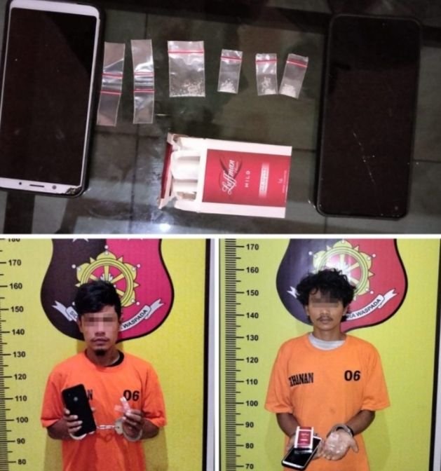 Polsek Padang Bolak Tangkap Penyuplai dan Pemilik Sabu